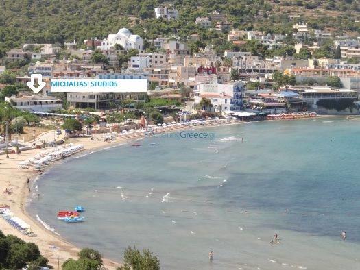 Παραθαλασσια Στουντιο Μιχαλιας Sea View Studio Michalias Agia Marina  Eksteriør billede